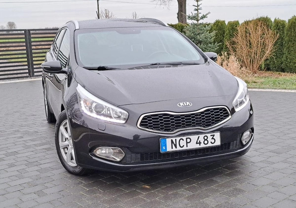 Kia Ceed cena 29900 przebieg: 221000, rok produkcji 2012 z Lędziny małe 277